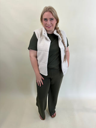 CARSANDRA TEDDY WAISTCOAT OYW NOOS Pumice Stone