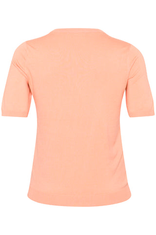 KClizzy V-Neck Pullover Peach Nectar