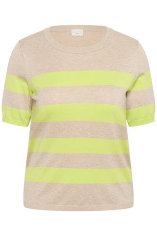 KClizzy Striped Pullover Feather Gray Mel.