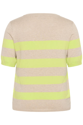 KClizzy Striped Pullover Feather Gray Mel.