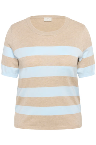 KClizzy Striped Pullover Feather Mel/ light