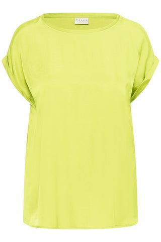 KCmilia Wing SL Blouse Wild Lime