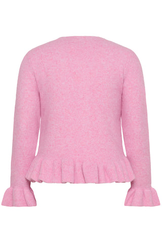 KCemmi Frill Cardigan Pink Frosting Me