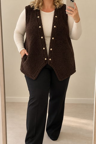 Teddy gilet Manon