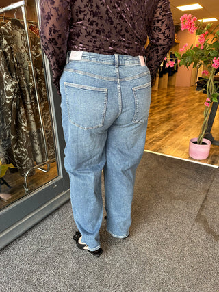 CARZOEY MW BARREL STUDS DNM DOT502 Dark Blue Denim