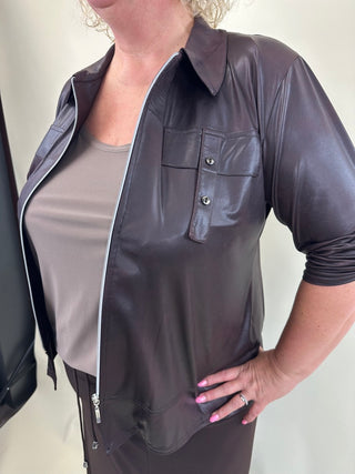 Leatherlook jasje KL-2601 Aukje