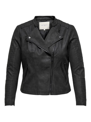 CARAVANA FAUX LEATHER BIKER OTW Black
