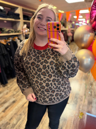 Trui Leopard