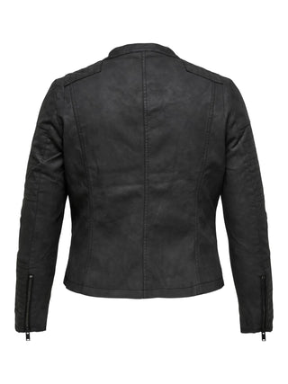 CARAVANA FAUX LEATHER BIKER OTW Black