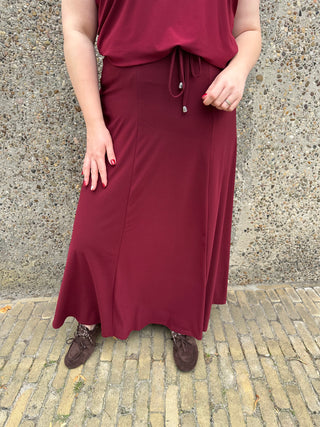Rok G-2501 Bordeaux rood
