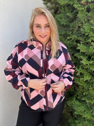 CARNEW DALLAS L/S HIGHNECK JCKT SWT JRS Fig/dallas gra