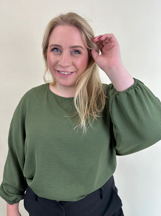 Blouse met ketting