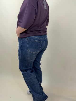 G-smack heart jeans