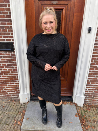 VMLAYLA LS SHORT DRESS JRS NOOS CUR Black