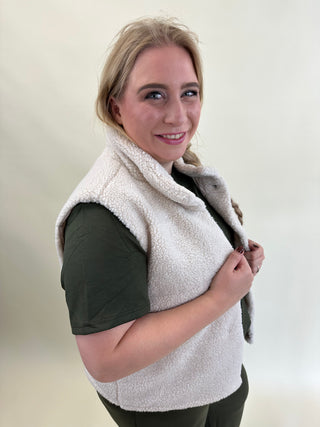 CARSANDRA TEDDY WAISTCOAT OYW NOOS Pumice Stone