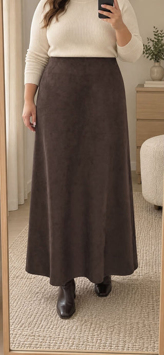 CARRINEA LONG SKIRT JRS Chocolate Torte