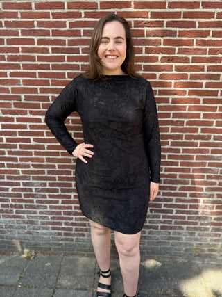VMLAYLA LS SHORT DRESS JRS NOOS CUR Black