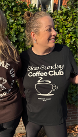 CARMORNINGS S/S REG PRINT TEE JRS Black/Coffee club