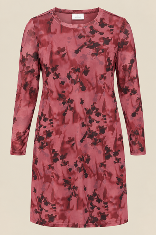 CARJUNGLE L/S BELL MINI DRESS JRS Rumba/ Red/Blurry