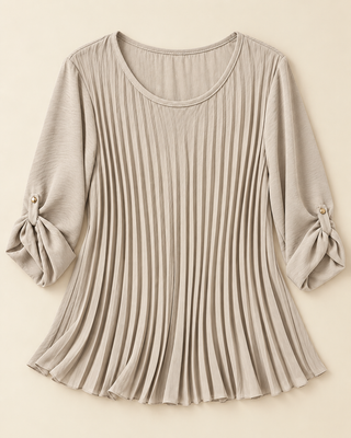 Plissé blouse Hilda