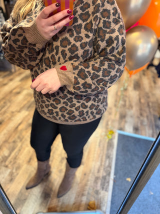 Trui Leopard