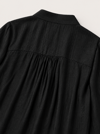 CARJOANNA L/S CARDIGAN WVN Black