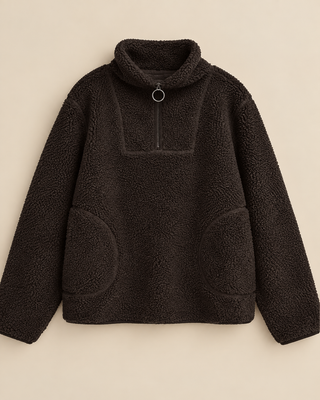 VMCFLASH TEDDY ANORAK CUR Chocolate Torte
