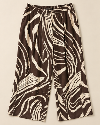 VMCZARRA MW PANT WVN EXP CUR Chocolate