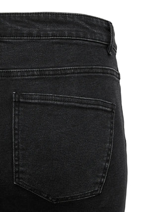 VMCSOFILA HR SLIM DNM JEANS MIX CUR Black Denim
