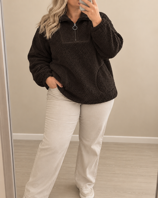 VMCFLASH TEDDY ANORAK CUR Chocolate Torte