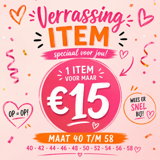 Verrassings item | kan niet retour