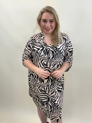 Zebra jurk