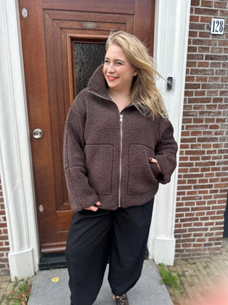 CARASPEN TEDDY JACKET OTW NOOS Coffee Bean
