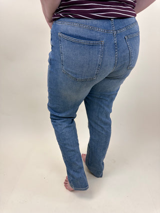 CARRILEY HW SLIM STRAIGHT BOX DNM Medium Blue Den/TINT