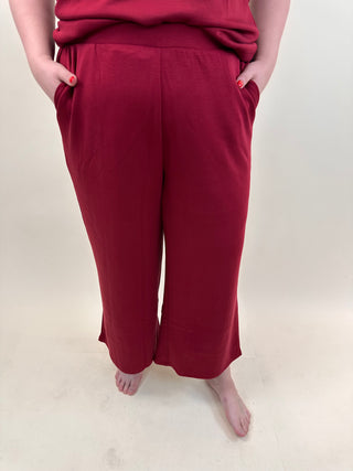 VMCELLA HW WIDE CULOTTE PANT JRS CUR