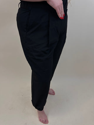 VMCTEXAS MW BALLOON PANT CUR Black