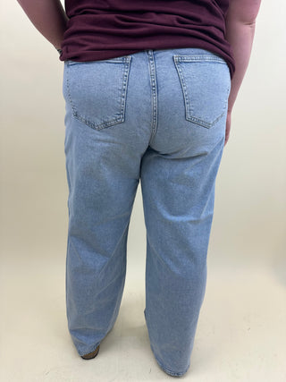 VMCSANDIE -STRETCH MR WIDE J RA3133 CUR Light Blue Denim