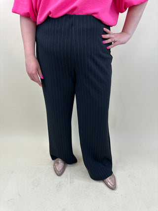 VMCBERLIN MY HW WIDE PANT CUR Obsidian/OATMEAL PI