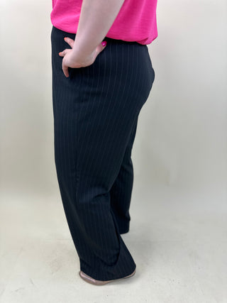 VMCBERLIN MY HW WIDE PANT CUR Obsidian/OATMEAL PI