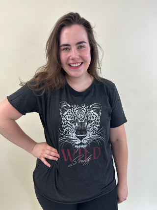 CARLUCY REG S/S TOP JRS NOOS Black/Wild soul