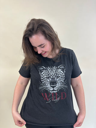 CARLUCY REG S/S TOP JRS NOOS Black/Wild soul