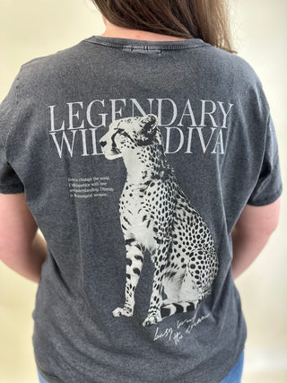 CARROXY S/S REG O-NECK TEE JRS Phantom/Legendary