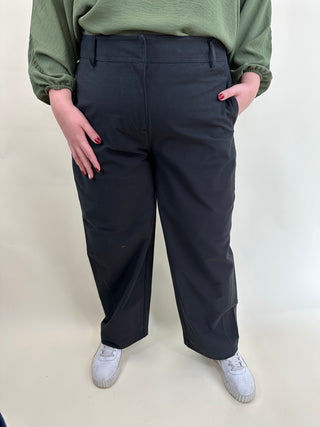 VMCSOFIA MW BARREL PANT CUR NOOS BLACK