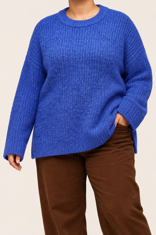 CARMAGGIE LS LONG O-NECK KNT Surf The Web/Melange