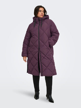 CARMAGGI LONG HOOD PUFFER OTW Fudge