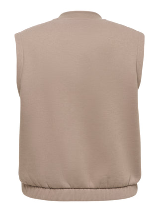 CARCORALIE S/L VEST SWT Walnut/Urban patc