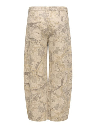 CARTAYLOR-BANU HW CAMO BARREL PANT PNT Oatmeal/Camo