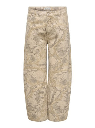CARTAYLOR-BANU HW CAMO BARREL PANT PNT Oatmeal/Camo