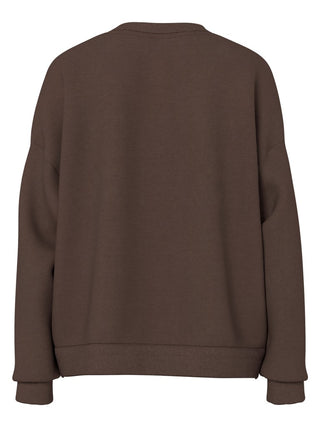 PCCHILLI LS LOOSE FIT SWEAT TOP NOOS BC Hot Fudge