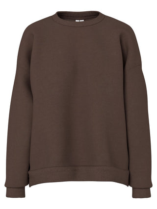 PCCHILLI LS LOOSE FIT SWEAT TOP NOOS BC Hot Fudge